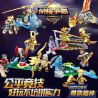 SEMBO 11842 11843 11844 11845 non  MINIFIGURE CẢNH CHIẾN ĐẤU 4 LOẠI bộ đồ chơi xếp lắp ráp ghép mô hình King Of Glory Hegemony Game Liên Quân 329 khối