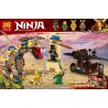 LELE 31167 non  RẮN VÀNG KHỔNG LỒ bộ đồ chơi xếp lắp ráp ghép mô hình The  Ninjago Movie NINJA MASTERS OF SPINJITZ Ninja Lốc Xoáy 322 khối