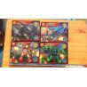 LELE 34058 non  BỘ NGƯỜI MÁY SIÊU ANH HÙNG ĐƯỢC LẮP RÁP BỞI HULK IRON MAN BATMAN CAPTAIN AMERICA bộ đồ chơi xếp lắp ráp ghép mô hình Super Heroes HEROES GATHERING Siêu Nhân Anh Hùng 322 khối