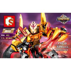 SEMBO 11810 non  ROBOT CAO CAO bộ đồ chơi xếp lắp ráp ghép mô hình King Of Glory Hegemony Game Liên Quân 324 khối