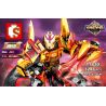 SEMBO 11810 non  ROBOT CAO CAO bộ đồ chơi xếp lắp ráp ghép mô hình King Of Glory Hegemony Game Liên Quân 324 khối