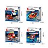 SLUBAN M38 non  PHƯƠNG TIỆN 4 LOẠI XE CỨU HỎA THANG THỦY PHI CƠ TRỰC THĂNG bộ đồ chơi xếp lắp ráp ghép mô hình Fire Rescure 323 khối