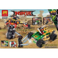 LELE 31067A 31067B 31067 non  PHANTOM NINJA: CYCLONE MECH bộ đồ chơi xếp lắp ráp ghép mô hình The  Ninjago Movie THE LELE NINJA MOVIE Ninja Lốc Xoáy 317 khối