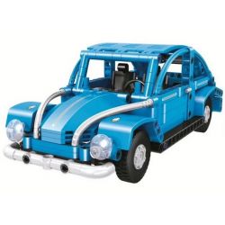 Winner 7090 non  XE BỌ RÙA 2 TRONG 1 bộ đồ chơi xếp lắp ráp ghép mô hình  TECHNOLOGY ASSEMBLY Kỹ Thuật Công Nghệ Cao Mô Hình Phương Tiện 314 khối