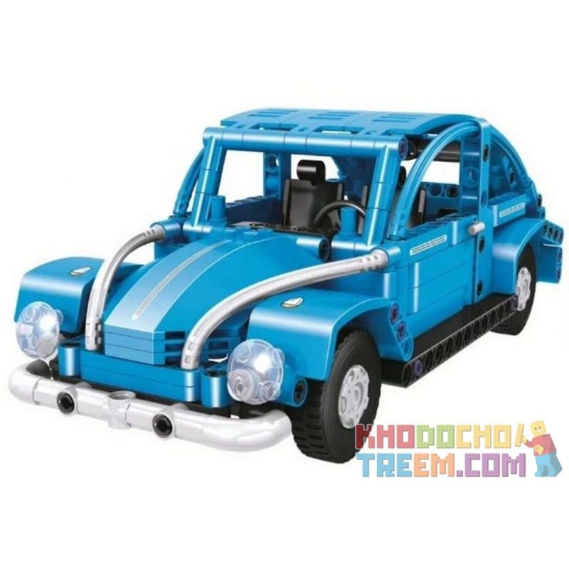 Winner 7090 non  XE BỌ RÙA 2 TRONG 1 bộ đồ chơi xếp lắp ráp ghép mô hình  TECHNOLOGY ASSEMBLY Kỹ Thuật Công Nghệ Cao Mô Hình Phương Tiện 314 khối