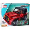 QIHUI 8017 non  XE SUV JEEP ĐỎ bộ đồ chơi xếp lắp ráp ghép mô hình  Kỹ Thuật Công Nghệ Cao Mô Hình Phương Tiện 333 khối
