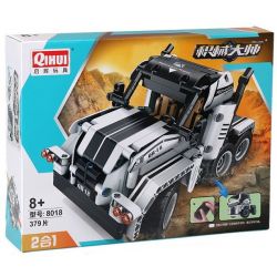 QIHUI 8018 non  XE TẢI ĐẦU KÉO TRẮNG bộ đồ chơi xếp lắp ráp ghép mô hình  Kỹ Thuật Công Nghệ Cao Mô Hình Phương Tiện 379 khối