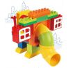 FEELO 1625 Xếp hình kiểu    Particle Pipe Slide Building Blocks Boys And Girls Khối ống Trượt Xây Dựng Khối Chàng Trai Và Cô Gái 150 khối