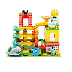 FEELO 1648 Xếp hình kiểu    Large Grain Tube Holder To The Sea ống Hạt Lớn Chủ để Biển Cả 242 khối