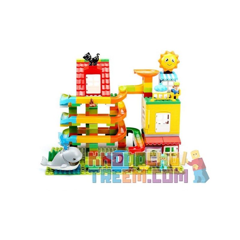 FEELO 1648 Xếp hình kiểu    Large Grain Tube Holder To The Sea ống Hạt Lớn Chủ để Biển Cả 242 khối