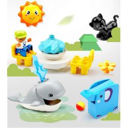 FEELO 1648 Xếp hình kiểu    Large Grain Tube Holder To The Sea ống Hạt Lớn Chủ để Biển Cả 242 khối