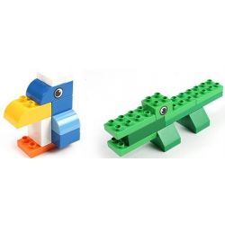 FEELO 1622A Xếp hình kiểu    Creative Puzzle Xếp Hình Sáng Tạo 125 khối