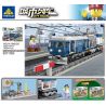 Kazi KY98235 98235 non  ĐẦU MÁY DIESEL DF 11Z bộ đồ chơi xếp lắp ráp ghép mô hình Trains CITY TRAIN Tàu Hỏa 359 khối