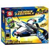SHENG YUAN SY 7016 non  SÚNG BẮN TÊN CỦA SIÊU ANH HÙNG bộ đồ chơi xếp lắp ráp ghép mô hình Super Heroes HEROSE ASSEMBLE Siêu Nhân Anh Hùng 322 khối