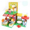 FEELO 1629 Xếp hình kiểu    Children's Kitchen Lắp Ráp Nhà Bếp Trẻ Em 83 khối