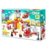 FEELO 1661D Xếp hình kiểu    City ​​fire Brigade đội Cứu Hỏa Thành Phố 118 khối