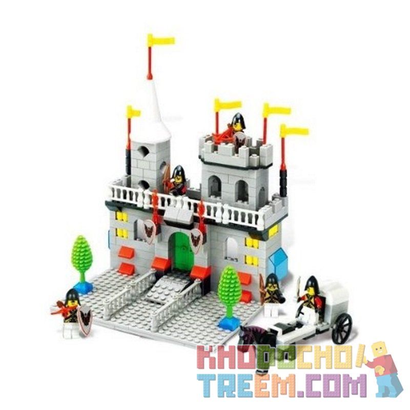 WANGE 40102 Xếp hình kiểu  CLASSIC Gray Castle Lâu đài Xám 329 khối