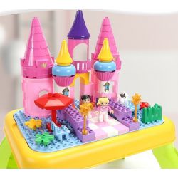 FEELO 1617 Xếp hình kiểu    Castle Of Princess Sleeping In The Forest Lâu đài Của Công Chúa Ngủ Trong Rừng 67 khối