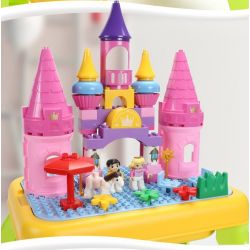 FEELO 1617 Xếp hình kiểu    Castle Of Princess Sleeping In The Forest Lâu đài Của Công Chúa Ngủ Trong Rừng 67 khối