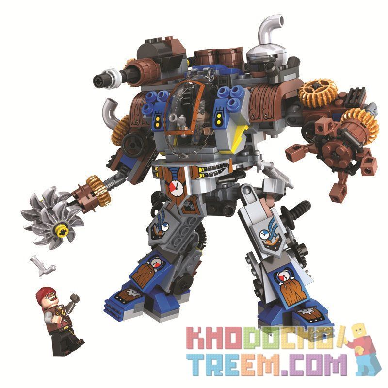 Winner 8045 non  NGƯỜI MÁY BẢO VỆ bộ đồ chơi xếp lắp ráp ghép mô hình The Age Of Steam STEAMAGE THE MACHINE Thời Đại Hơi Nước 371 khối