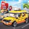Enlighten 1134 Qman 1134 non  TAXI THÀNH PHỐ bộ đồ chơi xếp lắp ráp ghép mô hình Colorful City COLORFULCITY Thành Phố Sắc Màu 322 khối