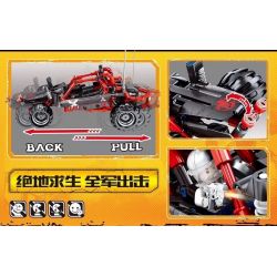 SHENG YUAN SY 7035 non  ĂN GÀ KÉO XE LẠI bộ đồ chơi xếp lắp ráp ghép mô hình  Kỹ Thuật Công Nghệ Cao Mô Hình Phương Tiện 310 khối