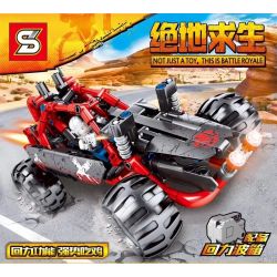 SHENG YUAN SY 7035 non  ĂN GÀ KÉO XE LẠI bộ đồ chơi xếp lắp ráp ghép mô hình  Kỹ Thuật Công Nghệ Cao Mô Hình Phương Tiện 310 khối