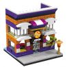 PanlosBrick 657009 Panlos Brick 657009 non  CỬA HÀNG BÁNH PIZZA bộ đồ chơi xếp lắp ráp ghép mô hình Mini Modular STREETSCAPE Đường Phố Thu Nhỏ 145 khối