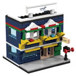 PanlosBrick 657010 Panlos Brick 657010 non  CỬA HÀNG ĐỒ THỂ THAO bộ đồ chơi xếp lắp ráp ghép mô hình Mini Modular STREETSCAPE Đường Phố Thu Nhỏ 145 khối