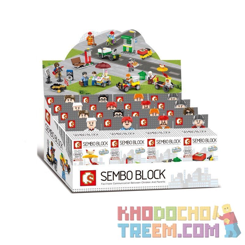  Xếp hình kiểu City Street scenes, small scenes Cư dân thành phố 322 khối