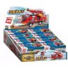 Enlighten 1805 Qman 1805 non  XE CỨU HỎA CỠ LỚN ĐƯỢC KẾT HỢP BỞI MÁY BAY TRỰC THĂNG THUYỀN CA NÔ bộ đồ chơi xếp lắp ráp ghép mô hình Fire Rescure COMBAT ZONES 313 khối