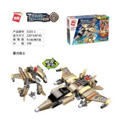 Enlighten 3103 Qman 3103 non  NGƯỜI MÁY KINGKONG CHIẾN ĐẤU ĐƯỢC LẮP RÁP BỞI BAY TÀNG HÌNH XE TĂNG BỌC THÉP... bộ đồ chơi xếp lắp ráp ghép mô hình Transformers TRANSCOLLECTOR Robot Đại Chiến Người Máy Biến Hình 912 khối