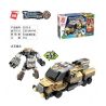 Enlighten 3103 Qman 3103 non  NGƯỜI MÁY KINGKONG CHIẾN ĐẤU ĐƯỢC LẮP RÁP BỞI BAY TÀNG HÌNH XE TĂNG BỌC THÉP... bộ đồ chơi xếp lắp ráp ghép mô hình Transformers TRANSCOLLECTOR Robot Đại Chiến Người Máy Biến Hình 912 khối