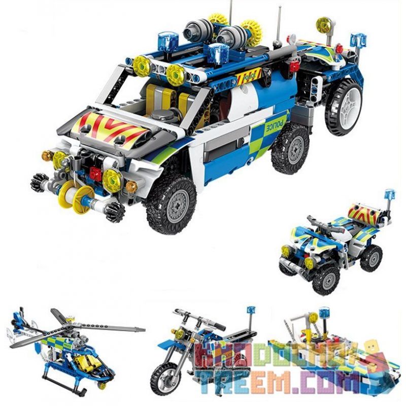 GBL KY1011 1011 non  Ô TÔ XE MÁY ĐỊA HÌNH BAY THUYỀN bộ đồ chơi xếp lắp ráp ghép mô hình  PROJECT MACHINE Kỹ Thuật Công Nghệ Cao Mô Hình Phương Tiện 839 khối