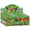 SHENG YUAN SY 1048A 1048B 1048C 1048D non  MINIFIGURES 4 KIỂU bộ đồ chơi xếp lắp ráp ghép mô hình Minecraft MY WORLD Game Xây Dựng 312 khối