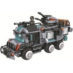 Winner 5064 non  XE CHỈ HUY CHIẾN ĐẤU CỦA RAPTORS bộ đồ chơi xếp lắp ráp ghép mô hình Crocodile Special Forces Cá Sấu Đặc Nhiệm 527 khối