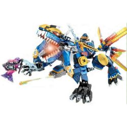 SHENG YUAN SY SY915 non  RỒNG SẤM SÉT CỦA CRAY bộ đồ chơi xếp lắp ráp ghép mô hình Nexo Knights NICK KNIGHTS Hiệp Sỹ Nexo 462 khối
