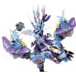 SHENG YUAN SY SY914 non  ĐẠI BÀNG MECHANICAL bộ đồ chơi xếp lắp ráp ghép mô hình Nexo Knights NICK KNIGHTS Hiệp Sỹ Nexo 454 khối