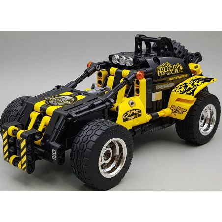 Decool 3806 Jisi 3806 non  XE ĐUA ĐỊA HÌNH 4X4 bộ đồ chơi xếp lắp ráp ghép mô hình  MECFACTOR 4X4 OFF-ROADER RACER Kỹ Thuật Công Nghệ Cao Mô Hình Phương Tiện 392 khối