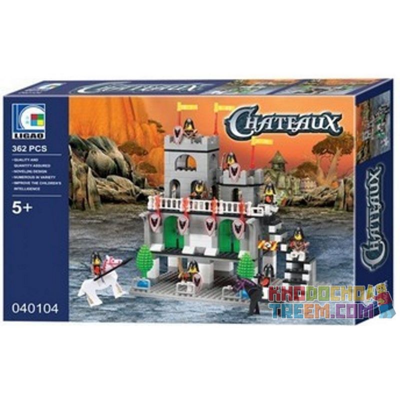 WANGE 40104 Xếp hình kiểu  CLASSIC Attack The Castle Tấn Công Lâu đài 362 khối