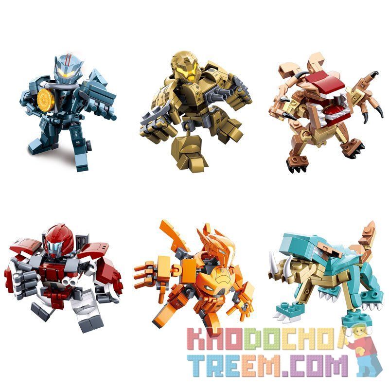 SLUBAN M38 non  ĐẠI CHIẾN THÁI BÌNH DƯƠNG bộ đồ chơi xếp lắp ráp ghép mô hình Pacific Rim Siêu Đại Chiến 418 khối