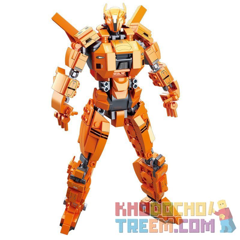 SLUBAN M38-B0726B B0726B 0726B M38B0726B 38-B0726B non  NGƯỜI MÁY KHỔNG LỒ bộ đồ chơi xếp lắp ráp ghép mô hình Pacific Rim PACIFIC RIM SABER ATHENA Siêu Đại Chiến 377 khối