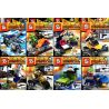 SHENG YUAN SY 1087 non  8 XE CẤU HÌNH NHỎ bộ đồ chơi xếp lắp ráp ghép mô hình Collectable Minifigures Búp Bê Sưu Tầm 318 khối