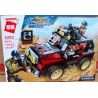 Enlighten 3203 Qman 3203 non  BẮN TỈA TRÊN XE JEEP bộ đồ chơi xếp lắp ráp ghép mô hình Thunder Mission THUNDERMISSION Nhiệm Vụ Sấm Sét 307 khối