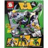 SHENG YUAN SY SY517A 517A SY517B 517B 517 SY517 non  MÁY BAY CHIẾN ĐẤU THOR HULK NGƯỜI KẾT HỢP bộ đồ chơi xếp lắp ráp ghép mô hình Super Heroes THOR ROBOT、HULK Siêu Nhân Anh Hùng 306 khối