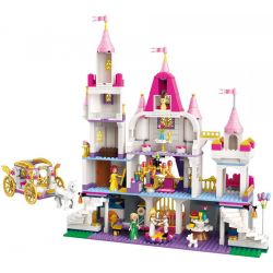 Enlighten 2906 Qman 2906 non  GẤU ĐỒNG HÀNH bộ đồ chơi xếp lắp ráp ghép mô hình Classic BUILD N LEARN Cổ Điển 1156 khối