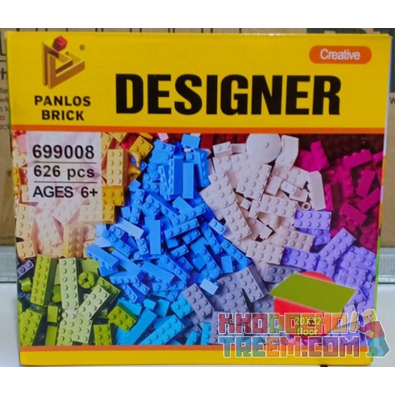 PanlosBrick 699008 Panlos Brick 699008 non  BỘ LẮP RÁP KHỐI bộ đồ chơi xếp lắp ráp ghép mô hình Creator Sáng Tạo 625 khối