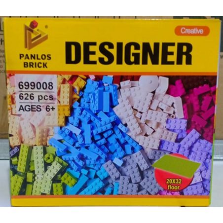 PanlosBrick 699008 Panlos Brick 699008 non  BỘ LẮP RÁP KHỐI bộ đồ chơi xếp lắp ráp ghép mô hình Creator Sáng Tạo 625 khối