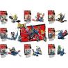 SHENG YUAN SY 1056 non  RỒNG BAY 8 KẾT HỢP bộ đồ chơi xếp lắp ráp ghép mô hình The  Ninjago Movie NINJA THUNDER SWORDSMAN Ninja Lốc Xoáy 330 khối