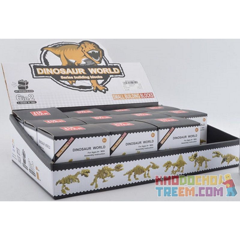 JIE STAR 50101 Xếp hình kiểu  CLASSIC Dinosaur World Thế Giới Khủng Long 314 khối